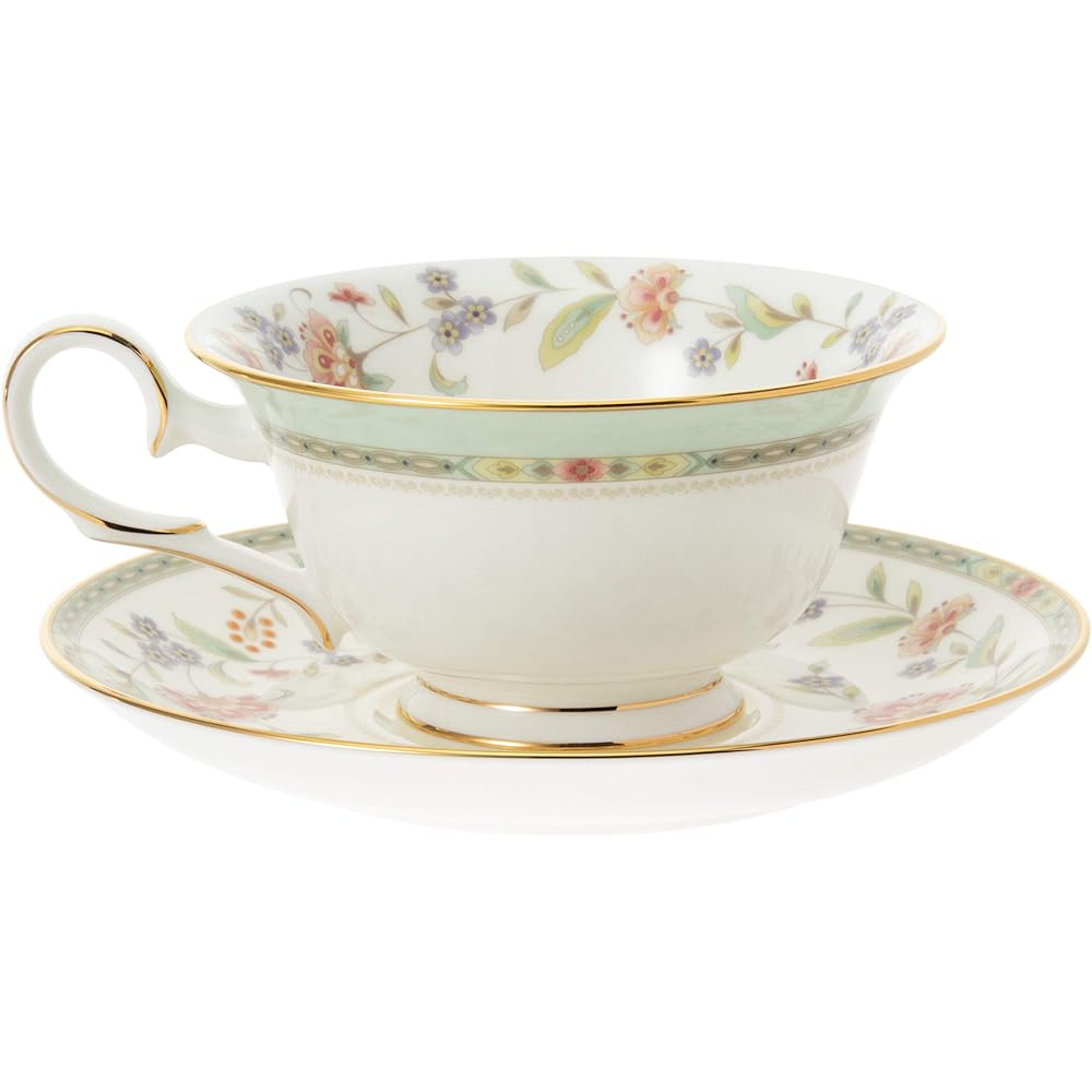 Noritake Cup & Saucer (Coffee Tea) 215cc Primrose Bone China T50717A/4909