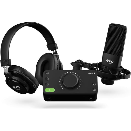 audient "EVO Start Recording Bundle" Audio Interface/Condenser Microphone/Headphones Bundle Set [Domestic Genuine Product]