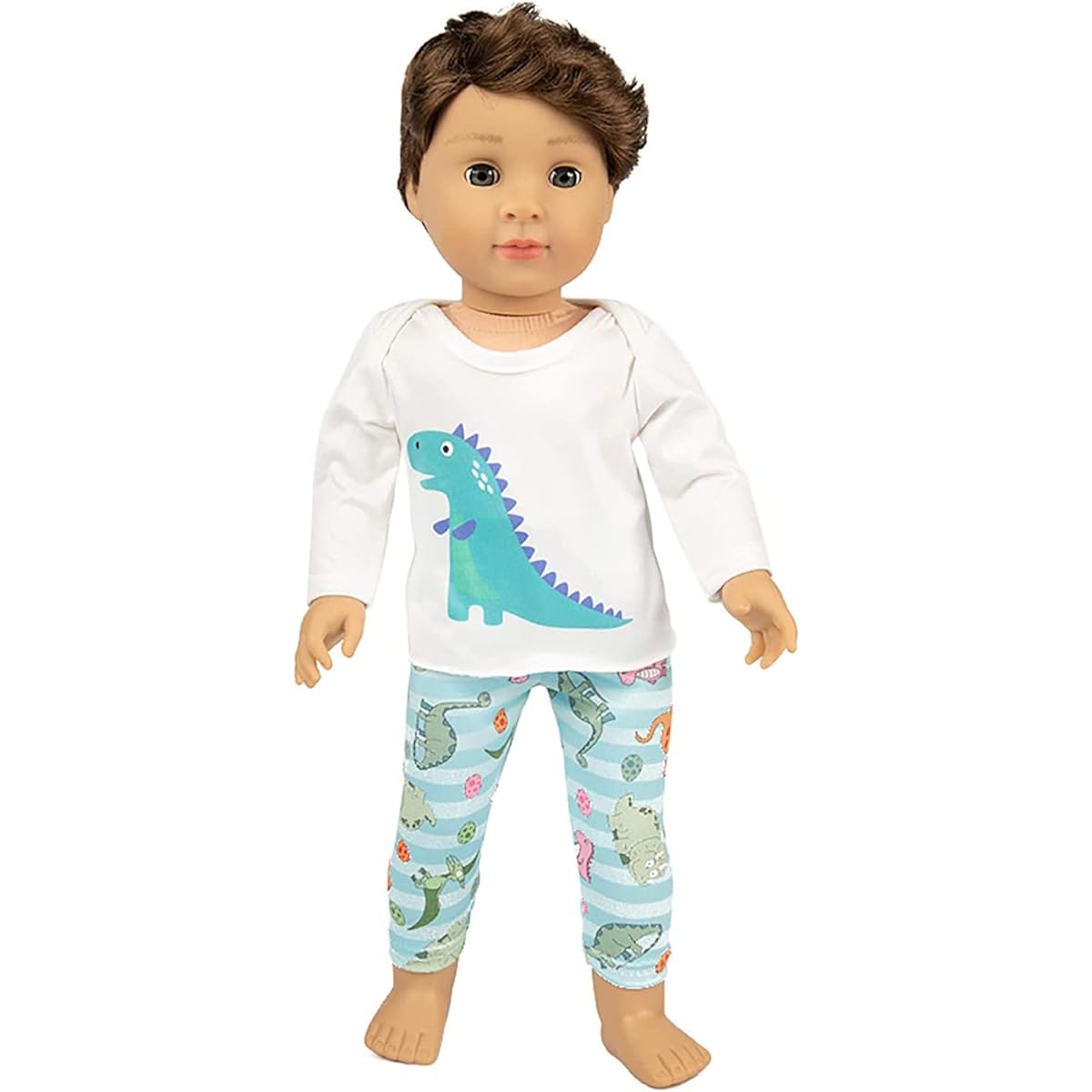 Ecore Fun American 18" Boy Girl Doll Clothes Pajamas Tracksuit for 18" Boy Doll or Girl Doll - Birthday Treat Gift