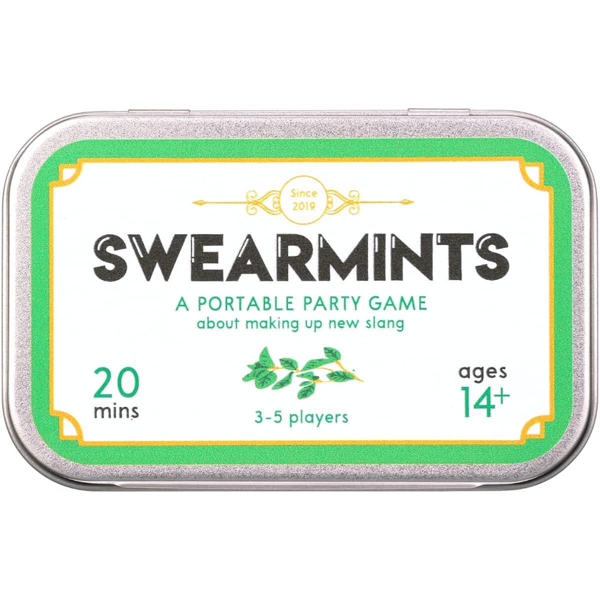Swearmints | Portable Party Game That Fits in Your Pocket | Unique Gift Idea