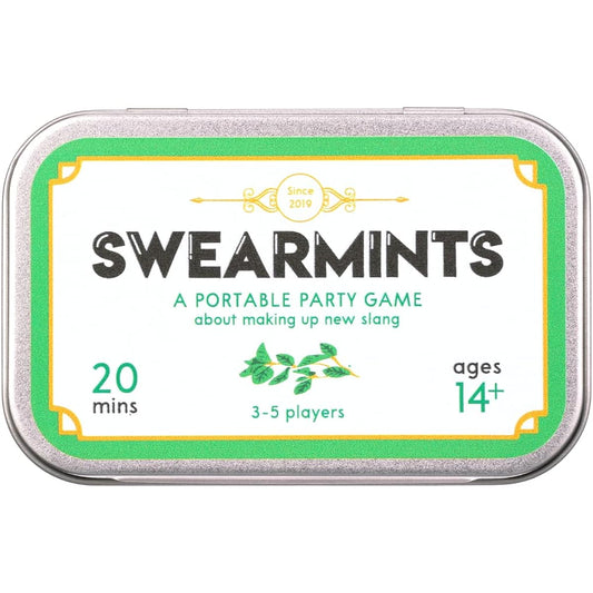 Swearmints | Portable Party Game That Fits in Your Pocket | Unique Gift Idea
