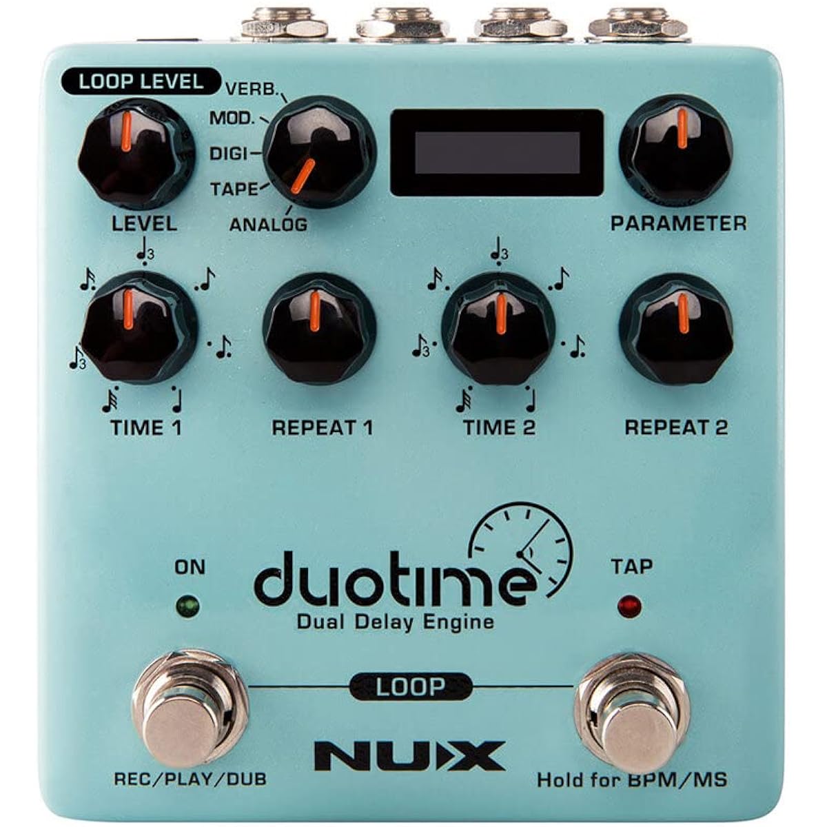 NUX Duo time NDD-6 Dual Delay Engine Duo time Delay Looper function New X
