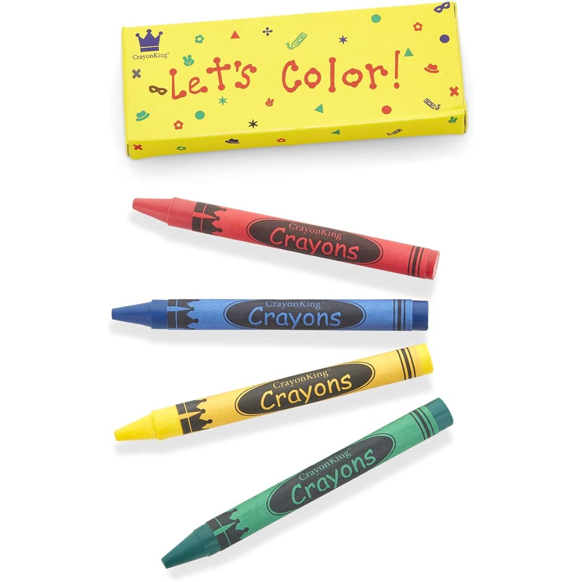 50 4-Packs of Crayons in a Box by CrayonKing
