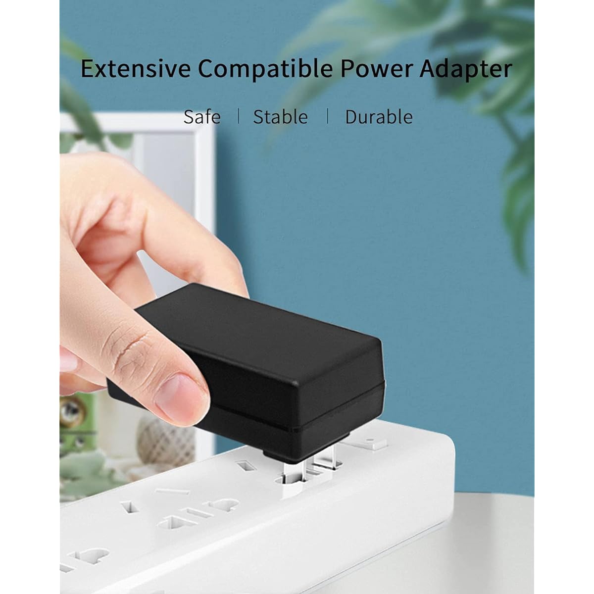 5V 1A Power Adapter Charger [AC 5 Volt 1 Amp Controlled Switching Power Supply] with 11 Replaceable DC Plugs for 200mA 300mA 350mA 400mA 500mA 600mA 700mA 800mA 850mA 900mA 1000mA Equipment