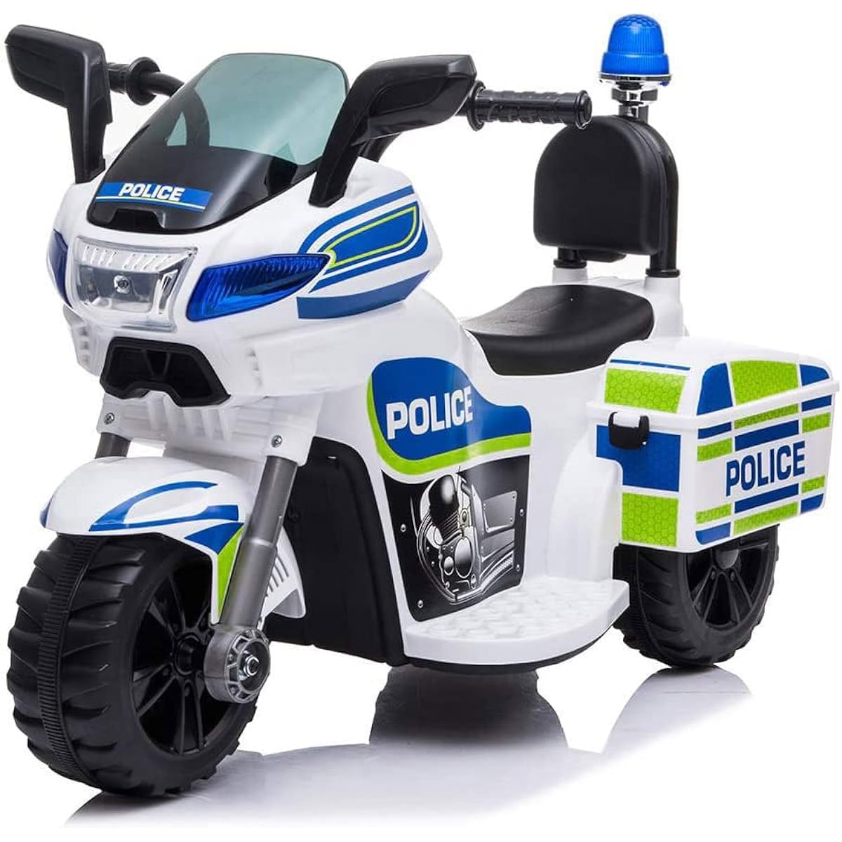 Electric Riding Toy, Police Bike, Riding Toy, Working Car, Vehicle Toy, For Children, Electric Bike, Riding Bike, Christmas [TR1912]