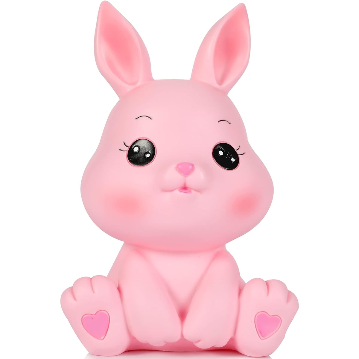 H&W Little Bunny Piggy Bank Mini Rabbit Piggy Bank Best Bitrthday Gift Pink
