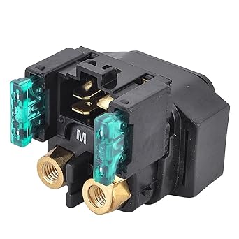 Starter Relay Cell Relay 5JW-81940-00 Starter Start Solenoid Relay Yamaha YZF1000 YZF-R1 R6 R7 YFZ450 YFZ45 YZF600 Moto 4DN-81940-00 4YR-81940-02