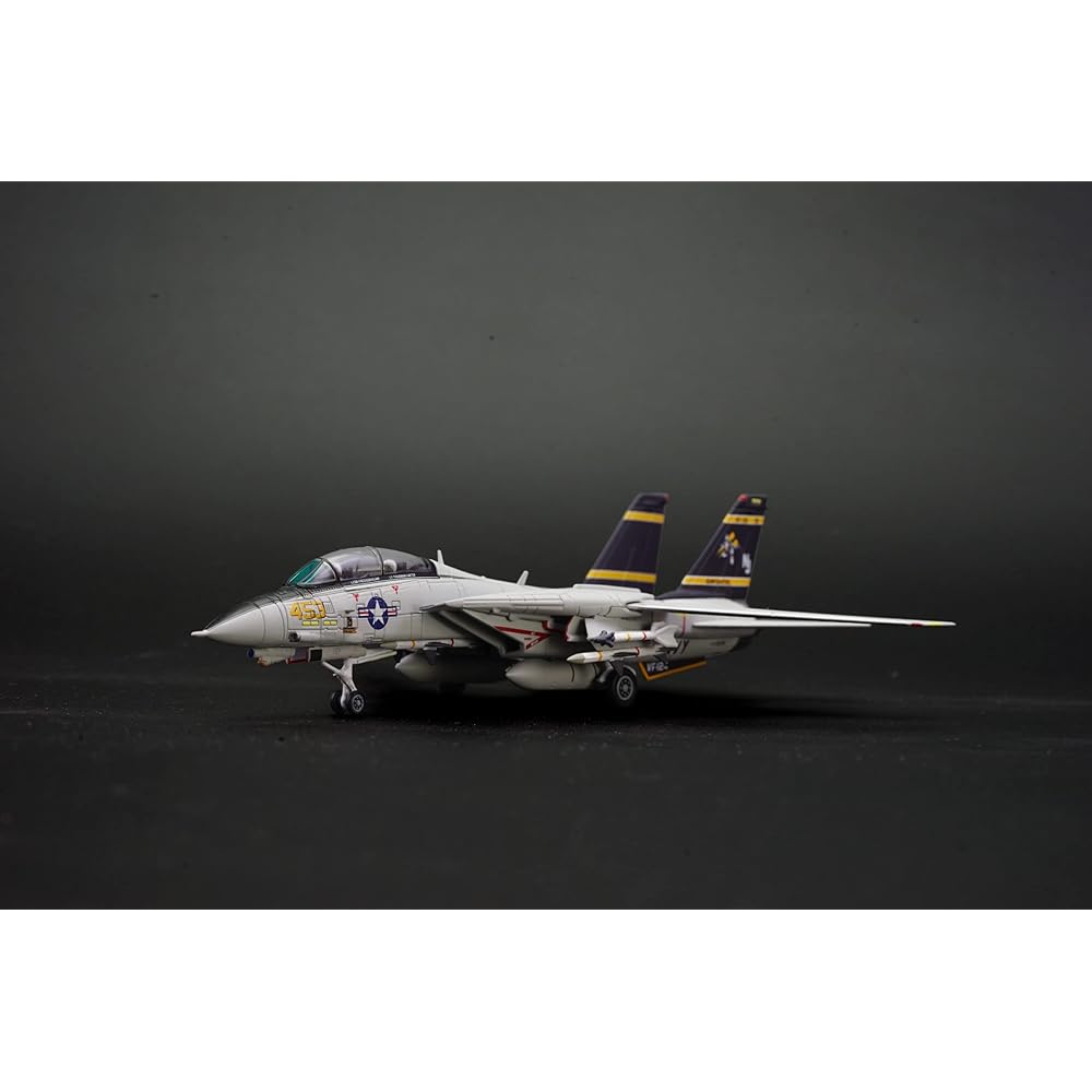 [Aviation Fighters] F-14A Tomcat 453 US Navy 124th Fighter Squadron "Gunfighters" 1989 NJ453 VF-124 BuNo.162591 1/144 scale die-cast finished product model