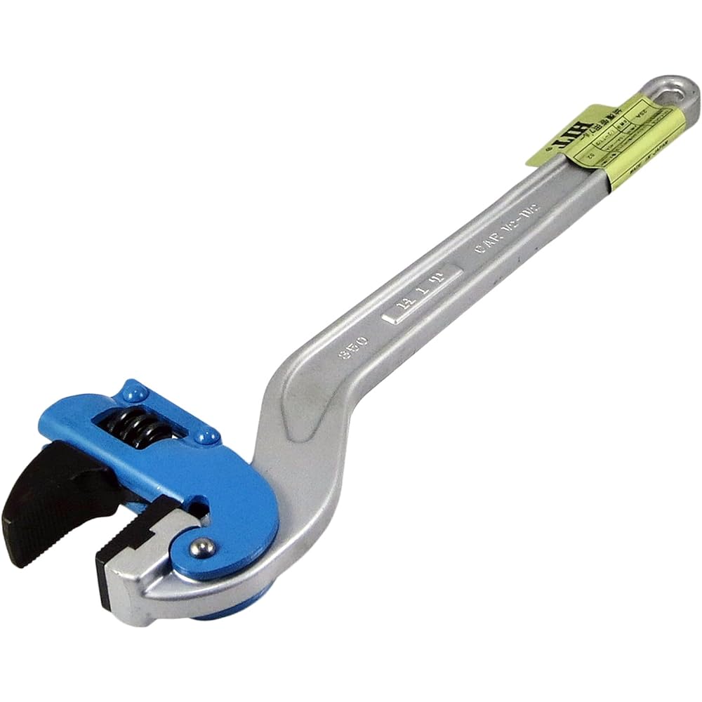 Hit Shoji HIT Blue Aluminum Corner Pipe Wrench for Covered Pipe ACPW 350J
