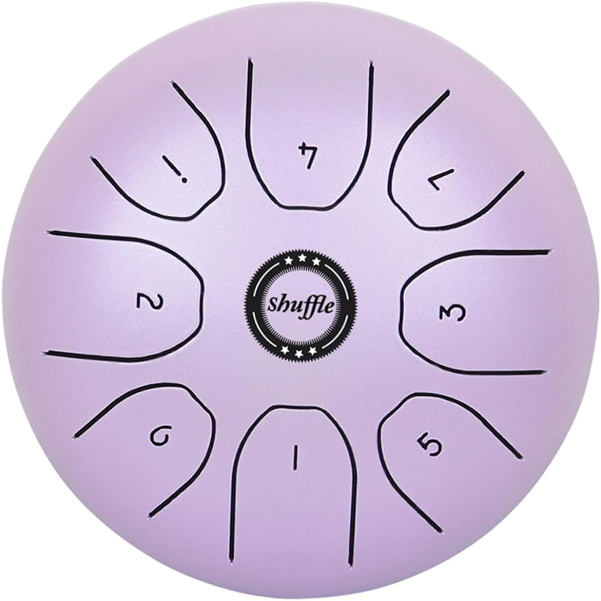 Vaguelly 1 Set Ether Drum Percussion Drum Cymbal Mallet Drum Percussion Metal Tongue Drum Heart Drum Meditation Refreshing Drum Entertainment Musical Drum