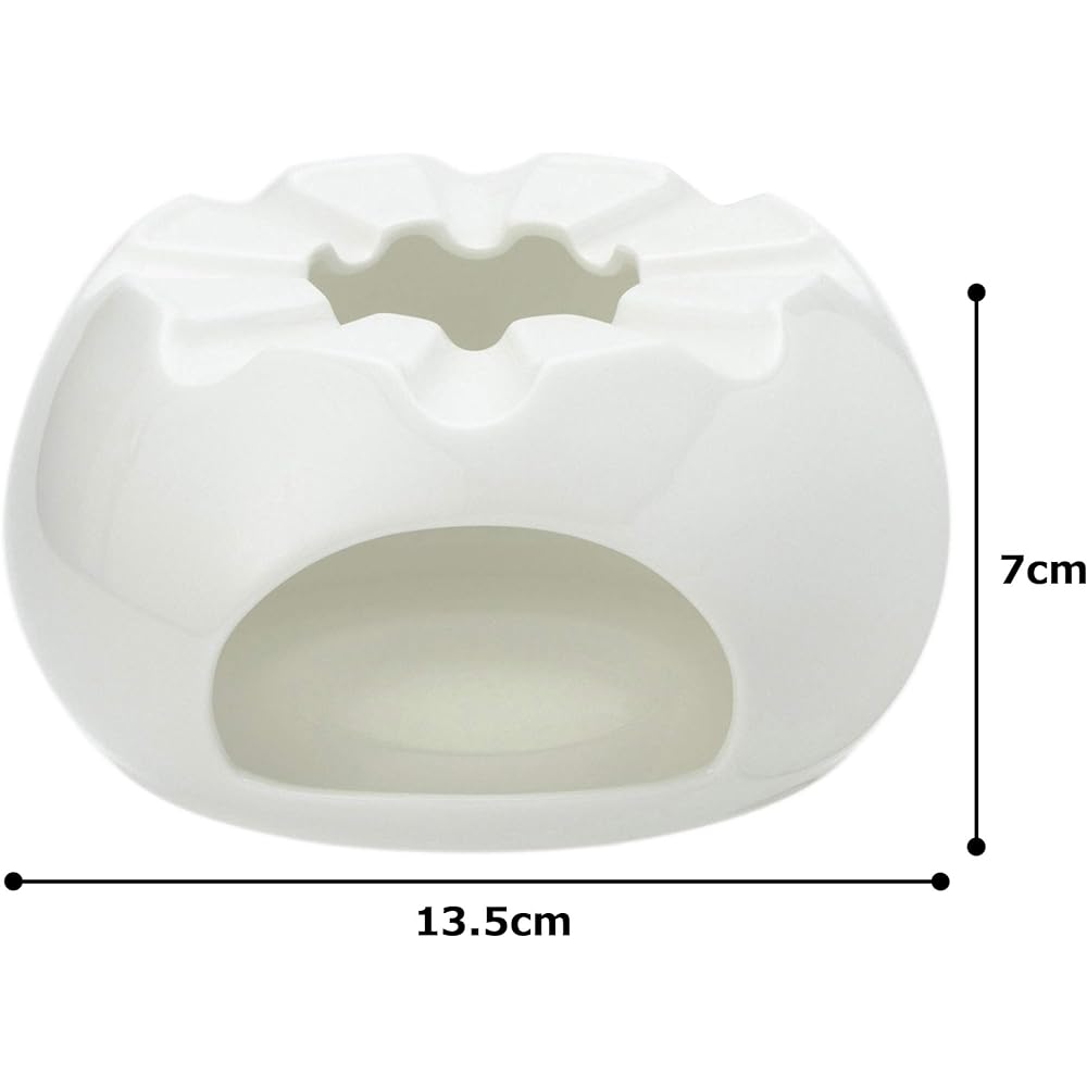 NARUMI Tabletop Accessories Cool Coup White 13.5cm Pot Warmer Made in Japan 8725-676
