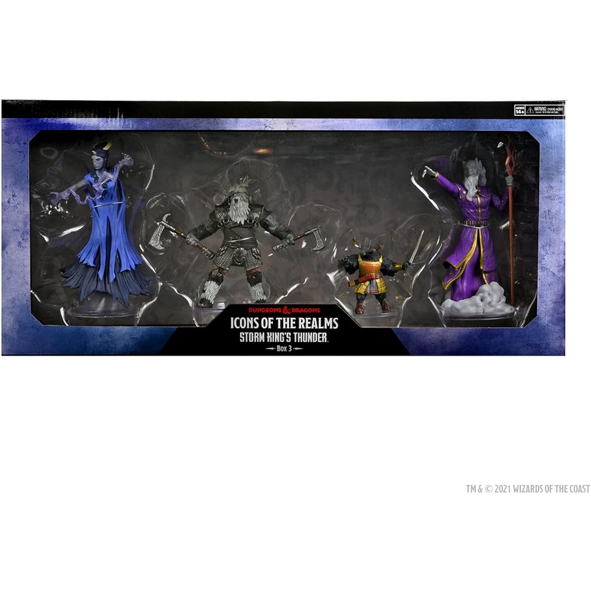 D&D Icons of the Realm: Storm King's Thunder: Box 3 - 4 Piece Prepainted Figure Set
