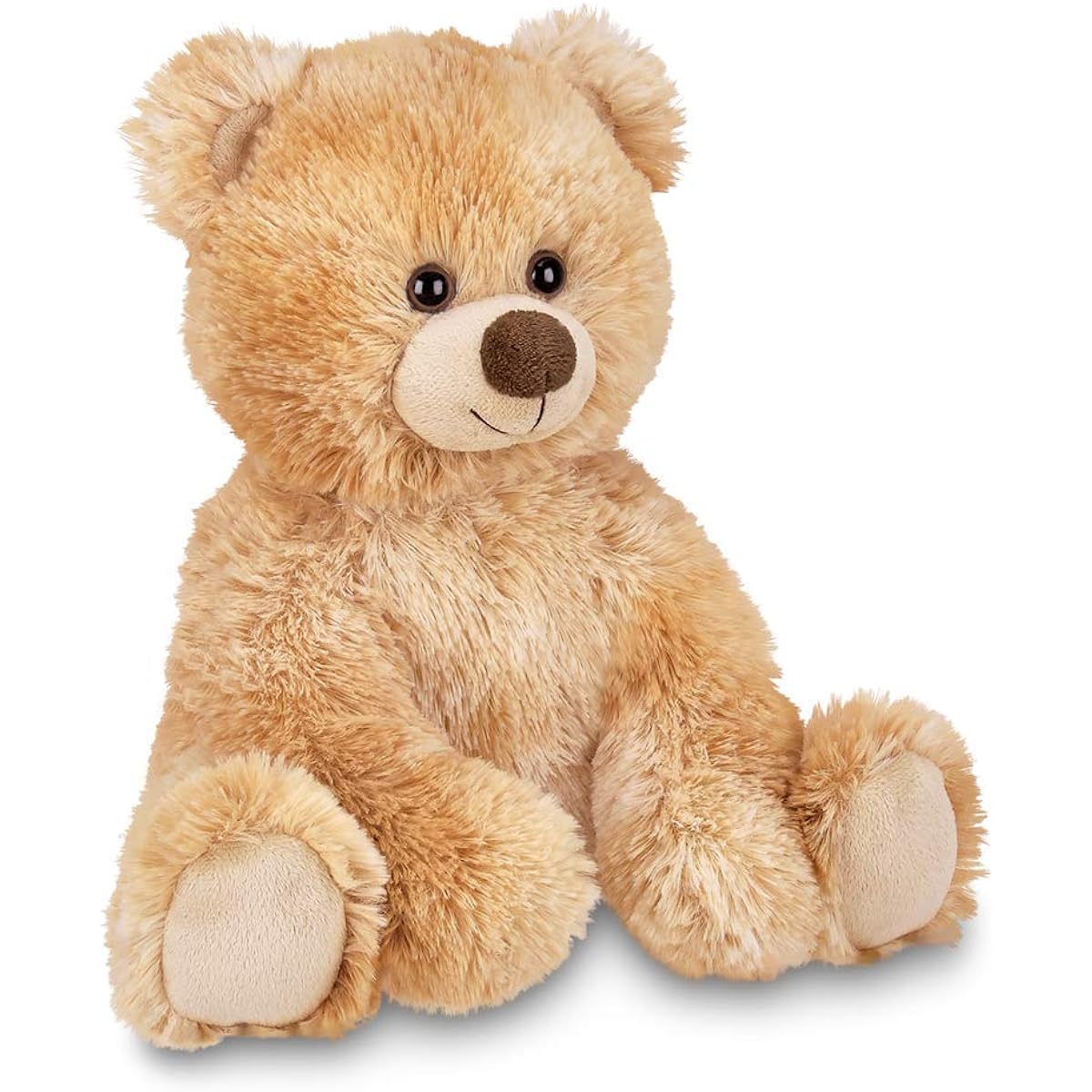 Bearington Lil' Kipper Stuffed Teddy Bear Classic Hand Stitched 11.5 Inch Light Brown Plush Toy with Soft Shaggy Plush Fur and Premium Fill Great Birthday Gift for Collectors of All Ages
