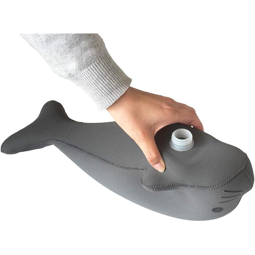 Klotz Soft Hot Water Bottle Seal Type (Gray)