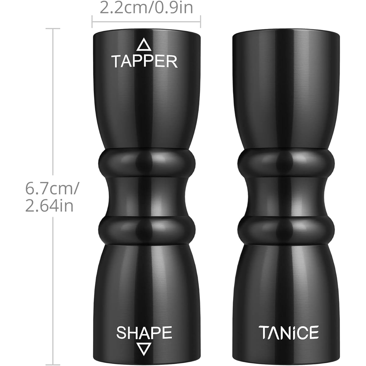 Tanice 3 in 1 Snooker Pool Cue Tip Tool Billiard Cue Accessories Shaper/Tapper/Aerator