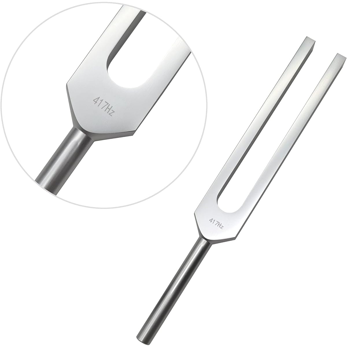 Tuning Fork 417 Hz Tuning Fork Chakra DNA Repair Healing Tuning Fork Sound Healing Fork Aluminum Alloy Professional Tuning Fork Musical Instrument