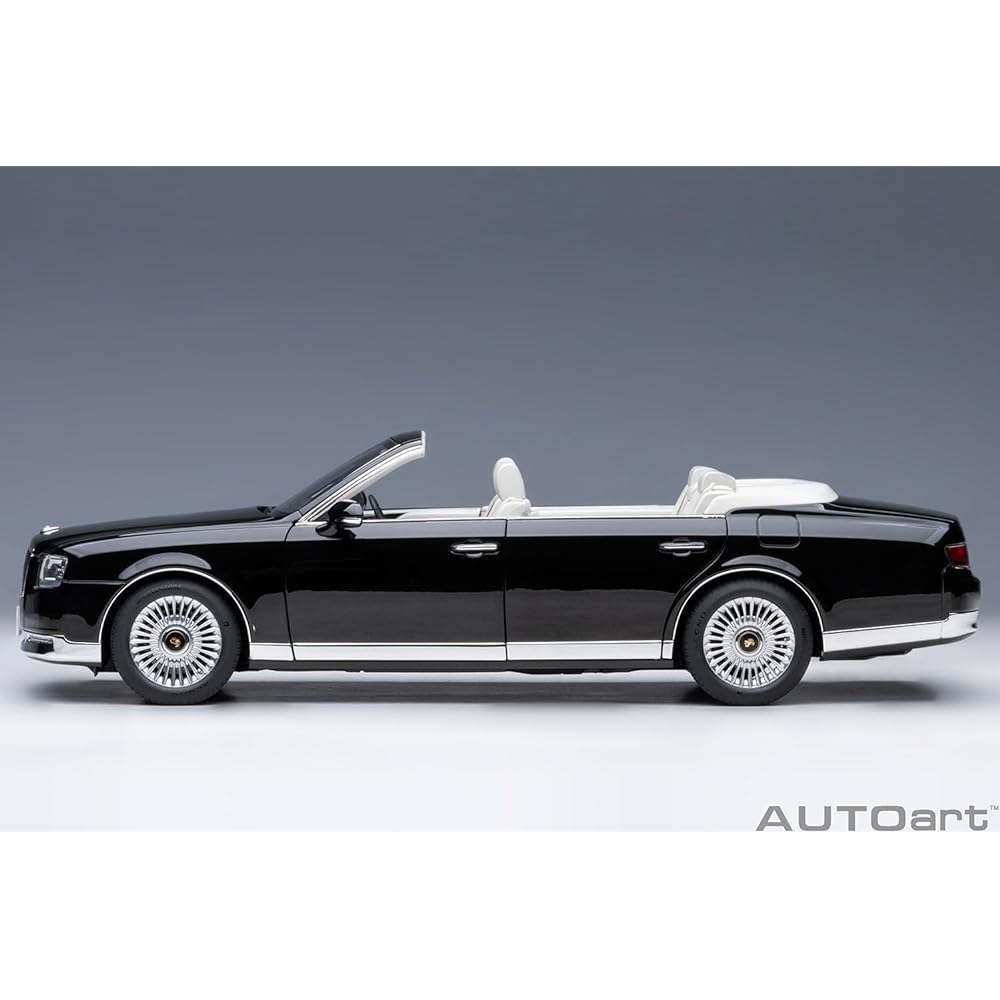 AUTOart 1/18 Toyota Century Convertible Kamui Eternal Black Finished Product