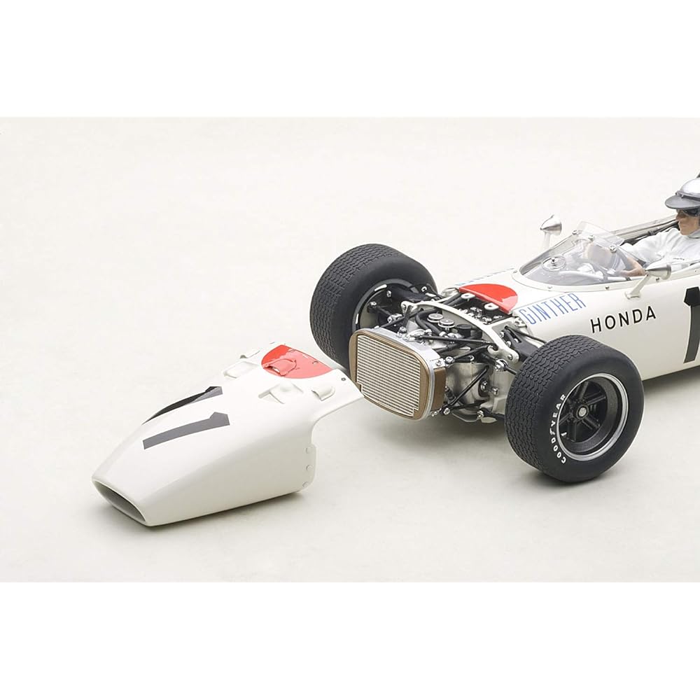 AUTOart 1/18 Honda RA272 F1 1965 #11 Mexico GP Winner (Richie Ginther/driver figure included)