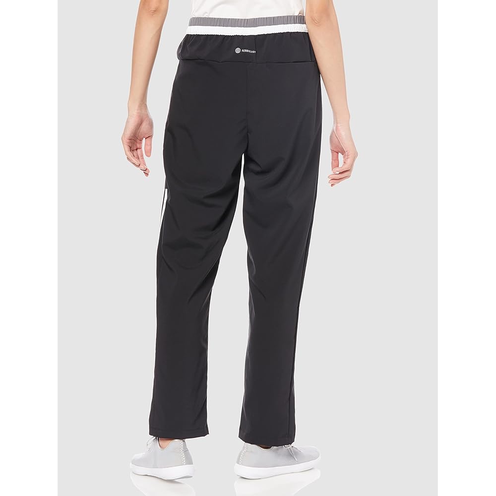 [Adidas] Jersey Bottom Seasonal Sportswear Loose Fit Color Block Cross Pants BUJ26 Women's