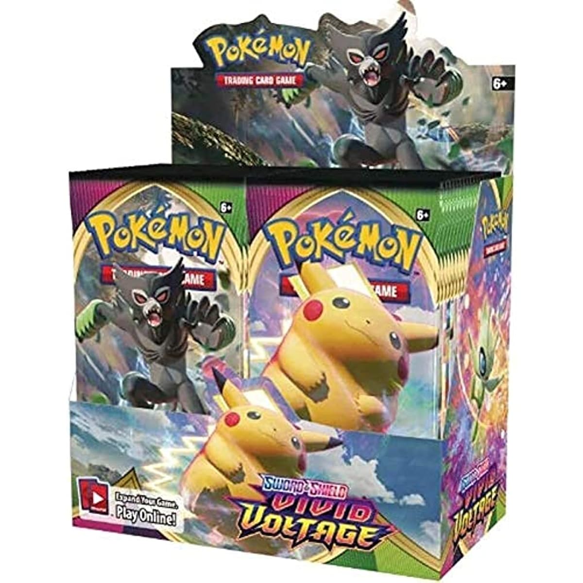 Pokemon Sword & Shield Vivid Voltage Booster Box - 36 Packs