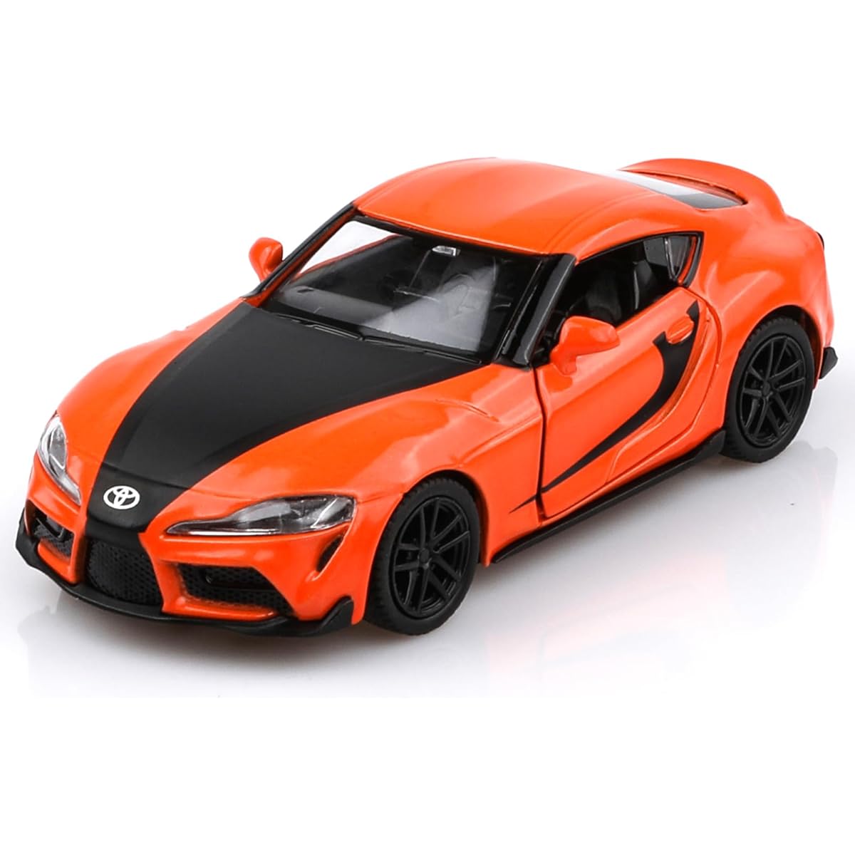 TOKAXI 1/36 Scale Toyota Supra Die Cast Car Model Pull Back Toyota Toy Car Car Gift Boys Girls
