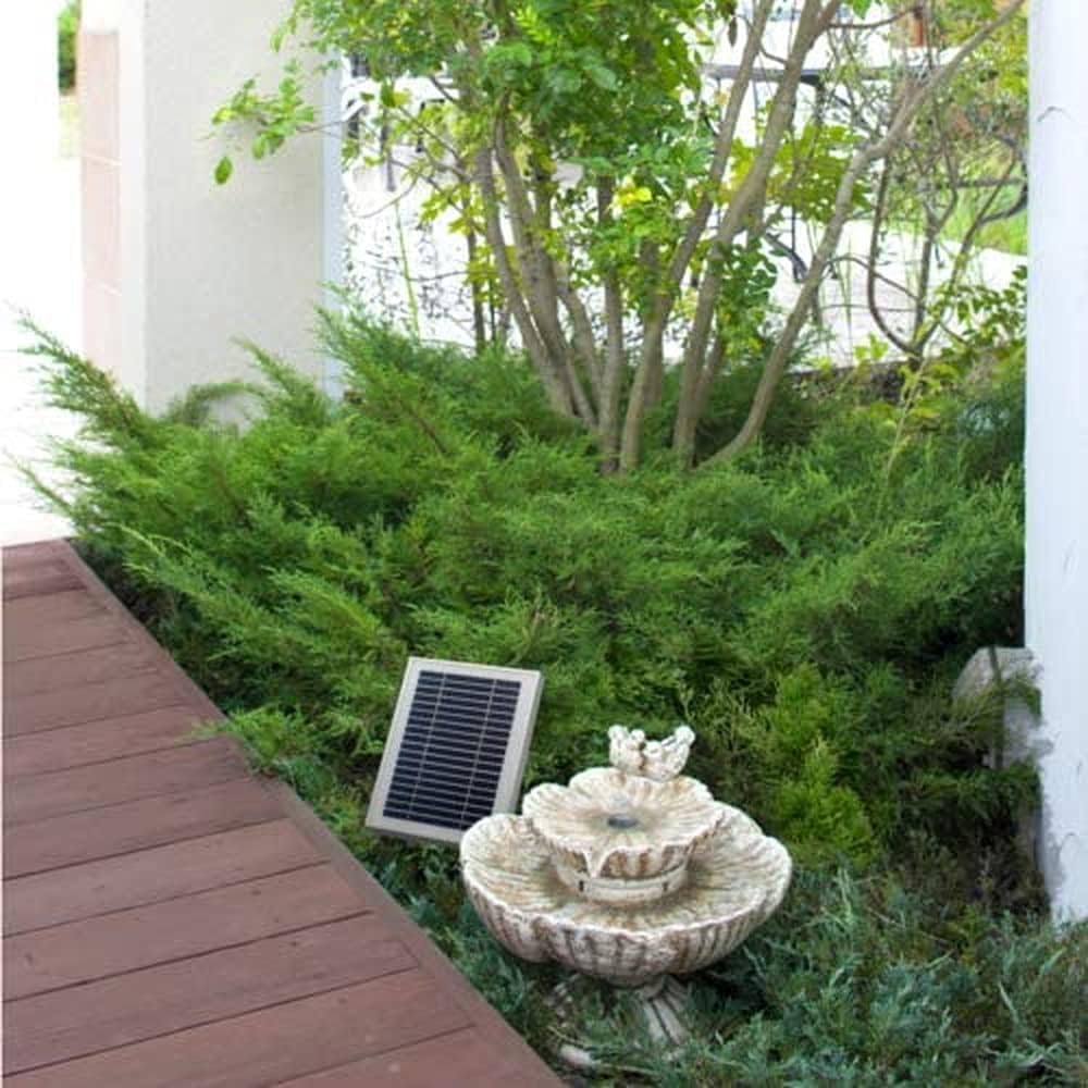 Takasho Fountain Solar Fountain Bird Bath STF-07
