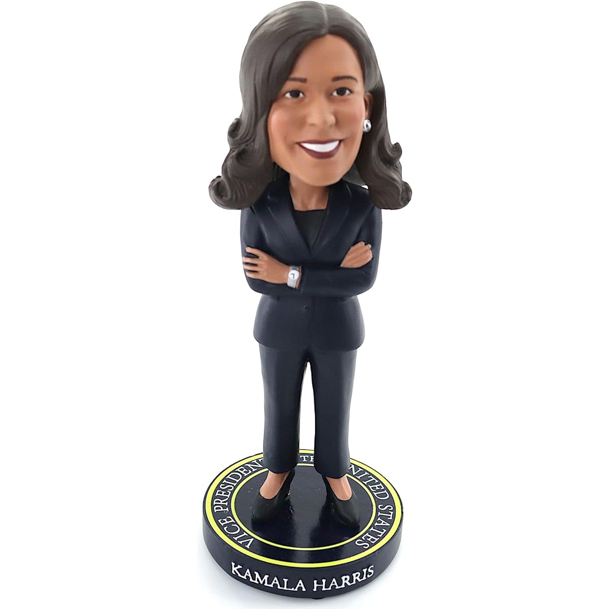 Kamala Harris Vice President Bobblehead Doll 7" Tall Resin Doll Figure Perfect for VP Harris Supporters