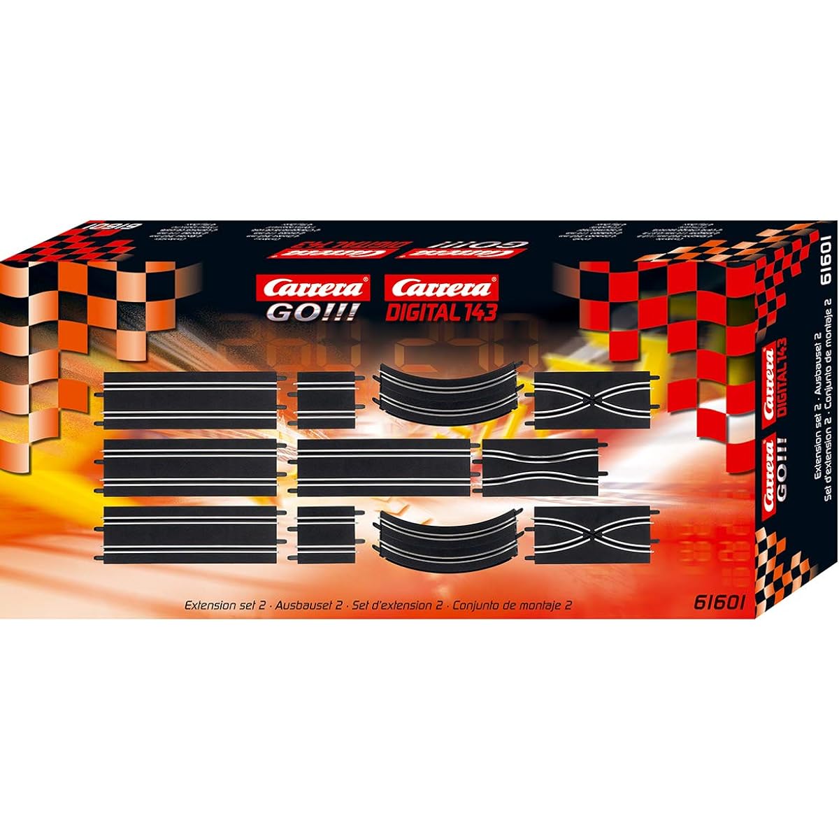 Carrera Go!!! - accessories for circuit for circuit for circuit - 1/43 analog - Extension kit 2
