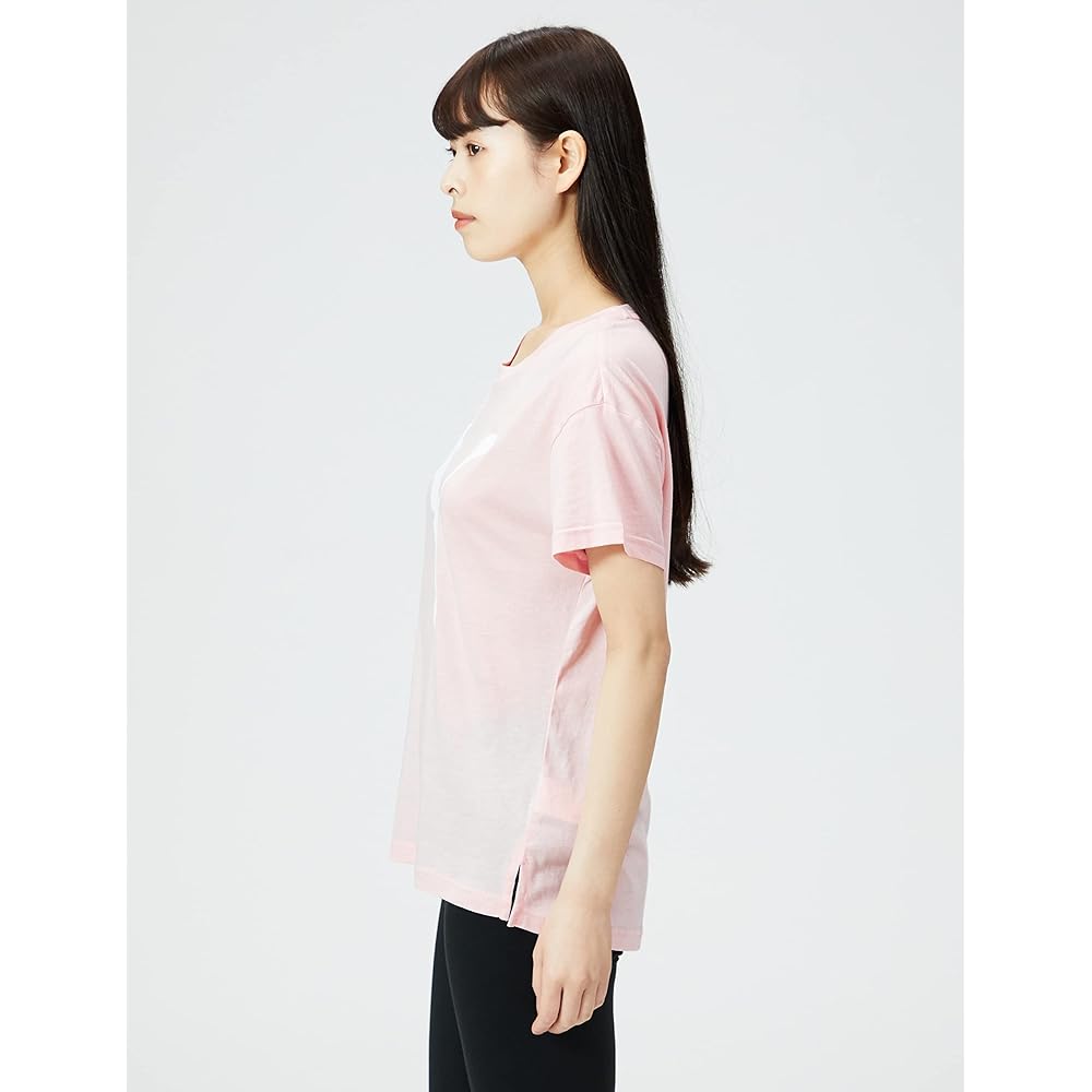 PUMA 588938 Women's Moisture Absorbent Quick Drying Short Sleeve Training RTG Logo T-Shirt