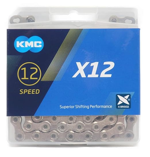 KMC X12 Chain 126Links (Gold) for 12 Speed/12S/12 Speed/12 Speed [Parallel Import]