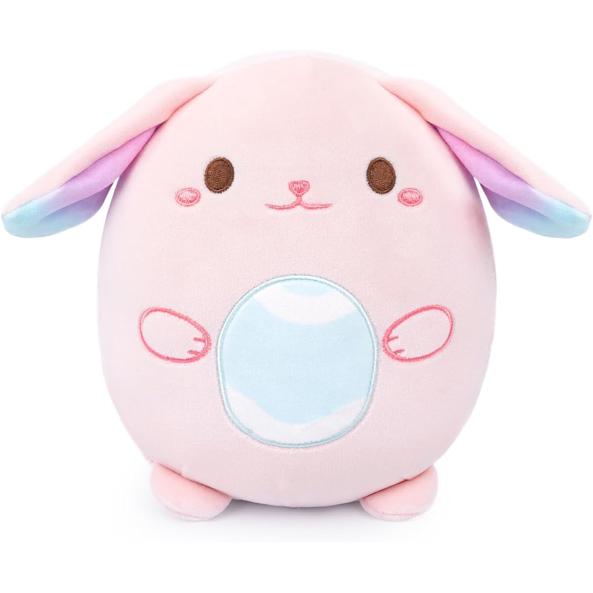 Hagusahuo Easter Bunny Stuffed Animal Rabbit Plush Toy Easter Bunny for Kids Easter Basket Stuffed Animal Cute Bunny Doll Easter Party Favors Girls Boys Gifts
