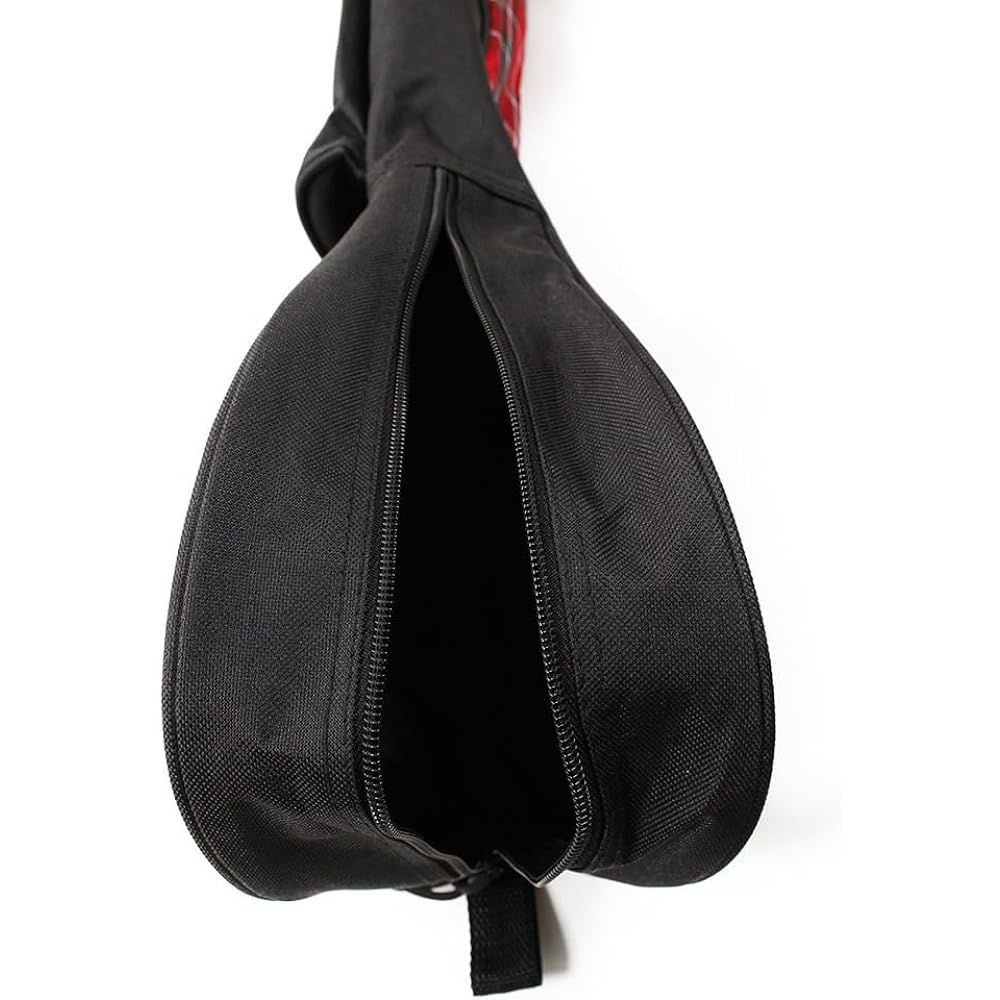 HATACHI Ground Golf Triple Pocket Club Case 2 BH7013 72 Red Check