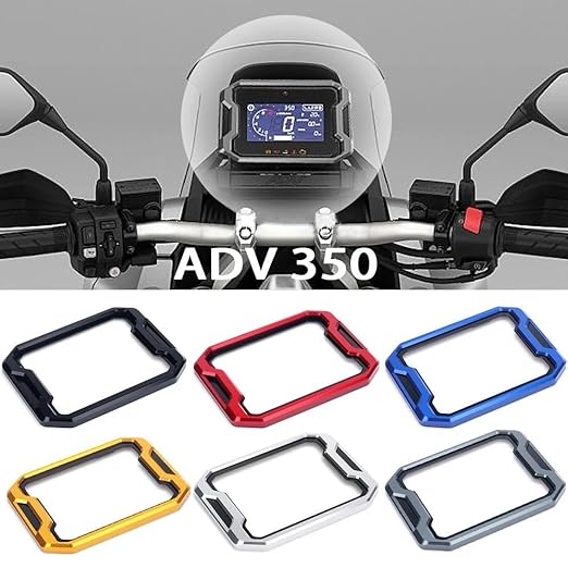 Motorcycle Instrument Frame Honda ADV350 ADV 350 Adv350 2022 2023 Motorcycle Meter Frame Screen Protector Cover Instrument Protection (Color : 7)