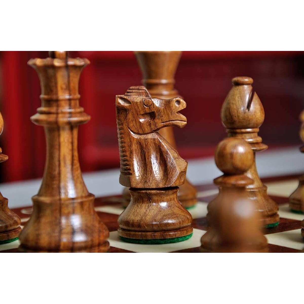 The Club Series Chess Set, Box, & Board Combination - by The House of Staunton