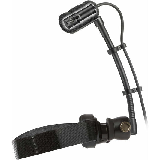 Audio-Technica ATM350W Condenser Microphone for Musical Instruments/Woodwinds/Flutes/Clarinet