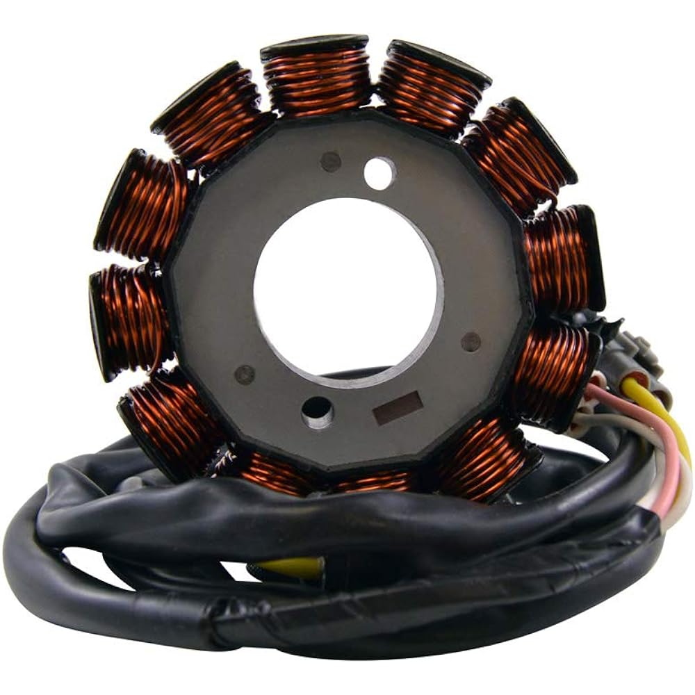 Kit, High Power Stator 140W + Voltage Regulator Rectifier for Yamaha YFZ 450 2004-2009 OEM Replacement. # 5TG-81410-01-00, 5TG-81410-00-00, 5TG-81410-02-00, 5TG-81410-10-00, 5TG-81960-00-00-00.
