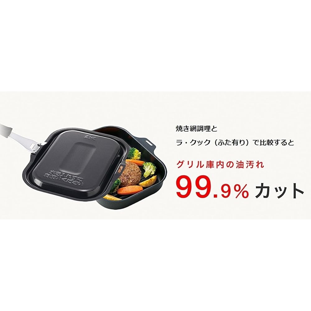 Paloma Wave-shaped deep dish plate for gas stove La Cook Sangria Red PGD-9R