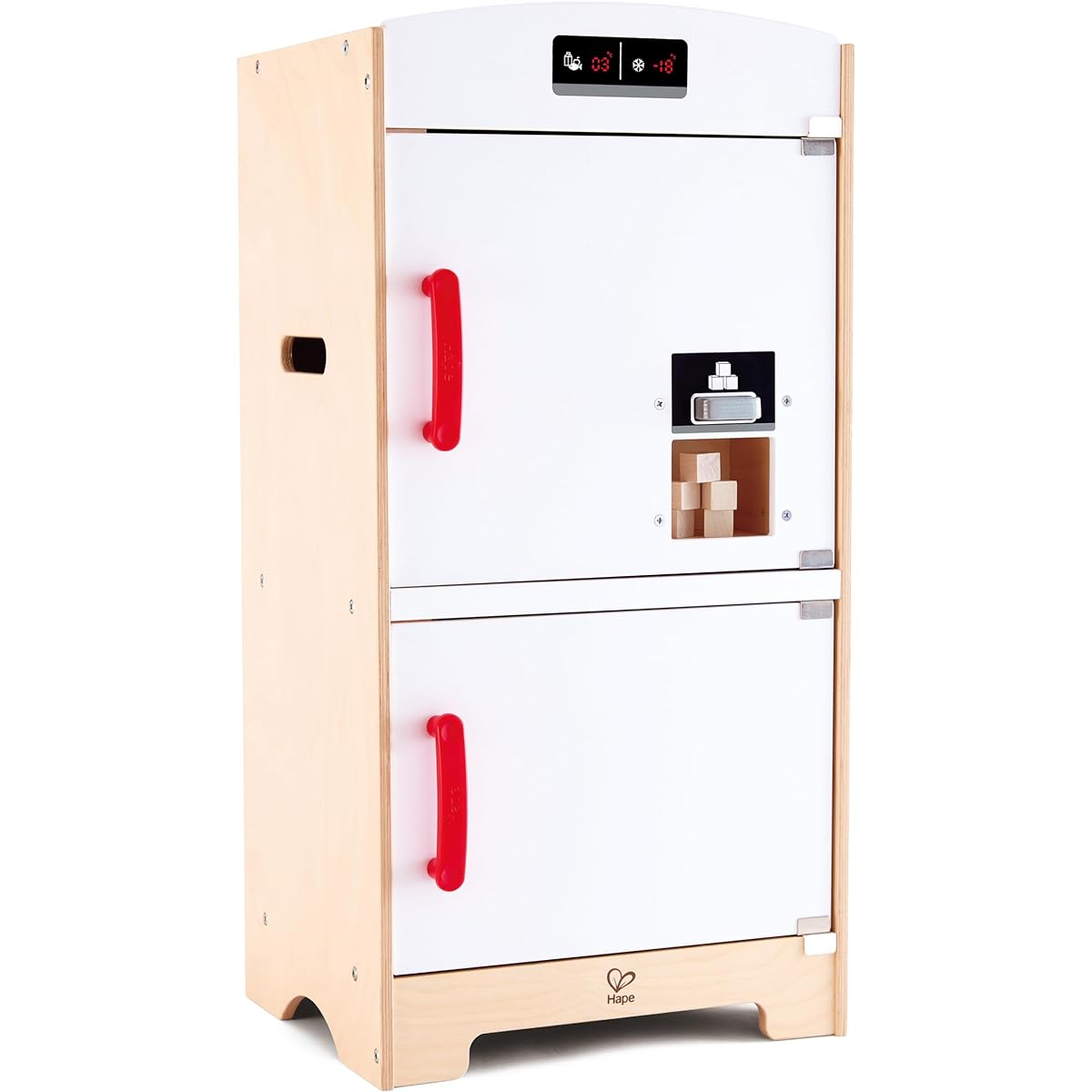 Hape Pretend Refrigerator E3153 White 14.1 x 11.6 x 29.1 inches
