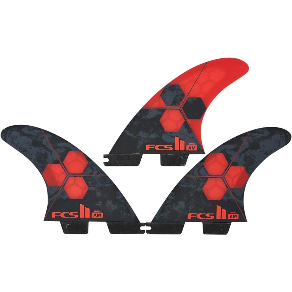 FCS II Al Merrick PC Thruster Fin Set S Red
