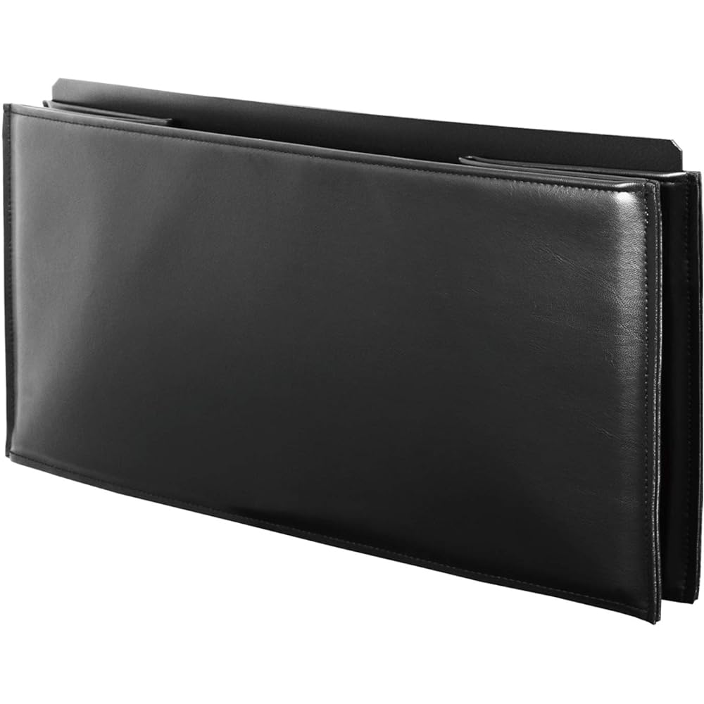 Saki Storage Box, Black, When Used/Approx. Width 44 x Depth 24 x Height 22 cm Storage Box, Synthetic Leather R-308