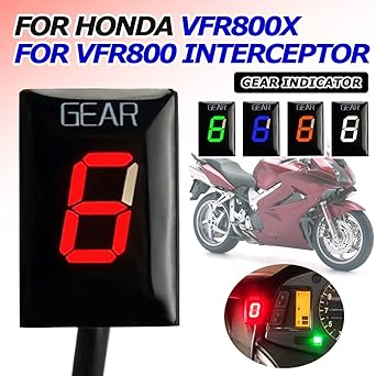 Speed Display Meter VFR800 Interceptor VTEC VFR 800 X VFR 800X VFR800X 2006 Motorcycle Accessories Gear Indicator ECU Speed Gear Display