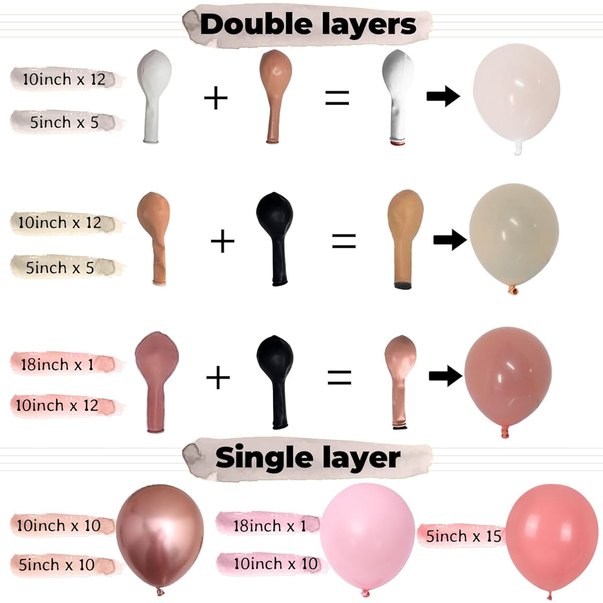 Retro Blush Pink Balloon Garland Double Stuffed Dusty Pink Beige Balloon Arch Metallic Chrome Rose Gold Nude Balloons Girls Boho Birthday Baby Shower Bridal Wedding Party Decorations