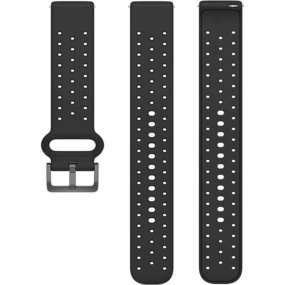 POLAR Silicone Buckle & Loop Wristband 20mm S-L [Genuine Japanese Product]