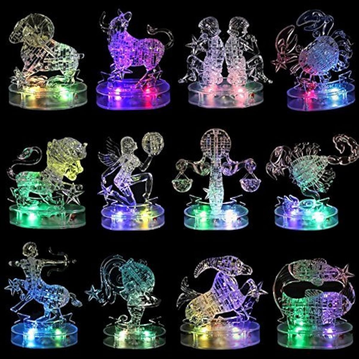 [Coolplay] Coolplay CP9044A DIY 3D Crystal Puzzle with Flash Light Constellation Series Taurus LYSB00QGLZZJ8-TOYS [Parallel Import]