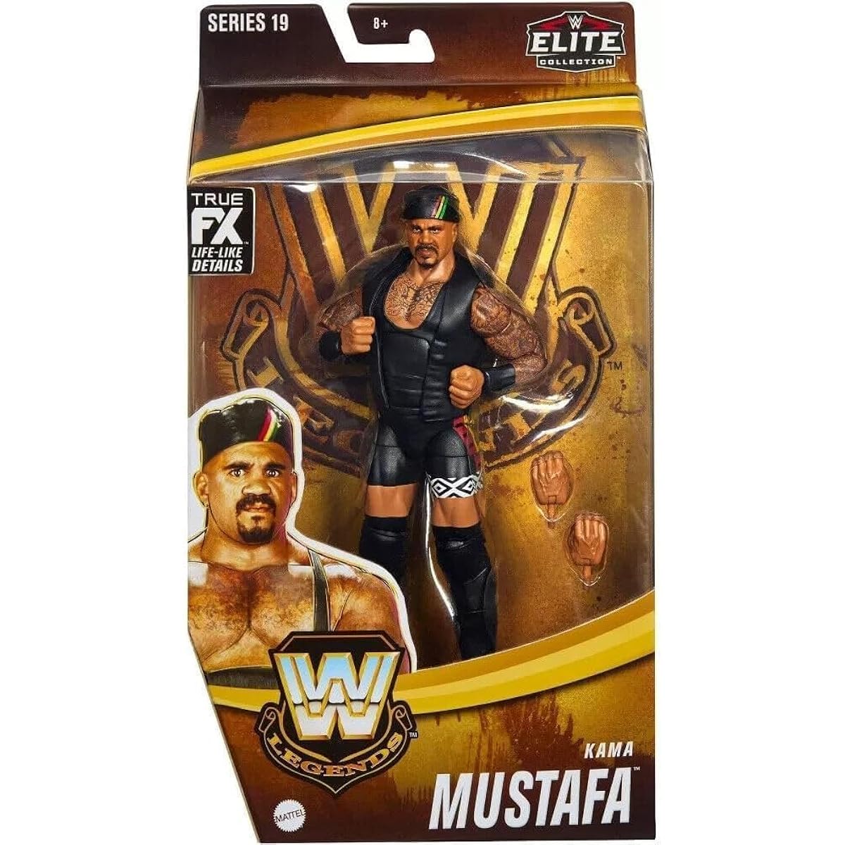 WWE Elite Collection Karma Mustafa Action Figure Legend Mattel Series 19