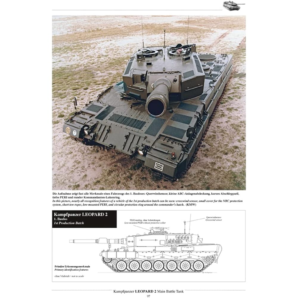 Tankograd Leopard 2 Main Battle Tank Complete History German Bundeswehr Edition Model Document Book TG-LeoBW