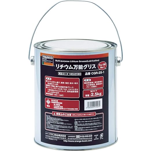 TRUSCO Lithium All-Purpose Grease #0 16kg CGR-160-0