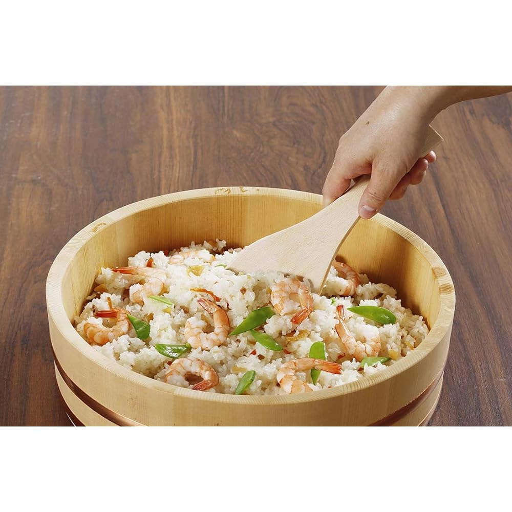 EBM Sawara rice table 39cm 1 sho copper tag