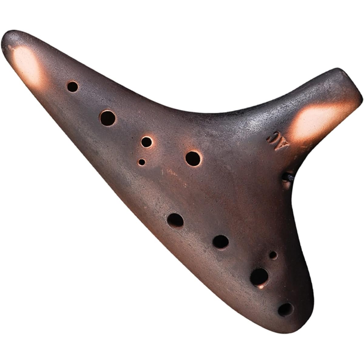 Beginner 12 Hole Alto C Tone Smoked Ocarina 12 Hole AC Adult Self-Taught Ocarina Musical Instrument Ocarina Instrument