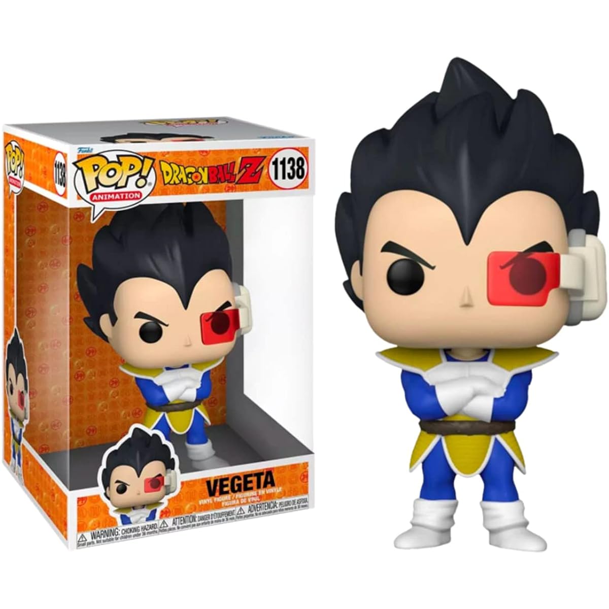 Funko Dragon Ball Z Vegeta Pop Vinyl Figure 10"